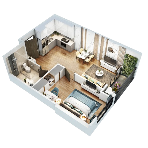 CĂN 1PN+1 Imperia Sky Park