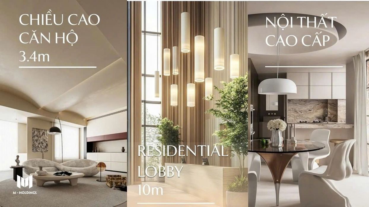 Sảnh chờ đón khách tại Imperia Sky Park