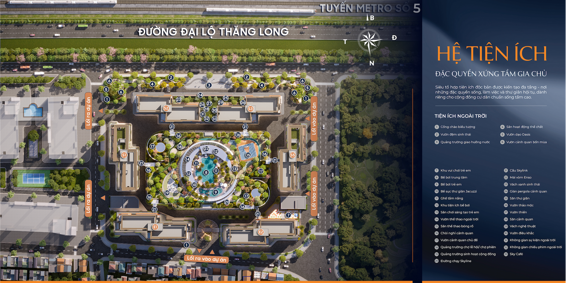 Tổng quan tiện ích Imperia Sky Park