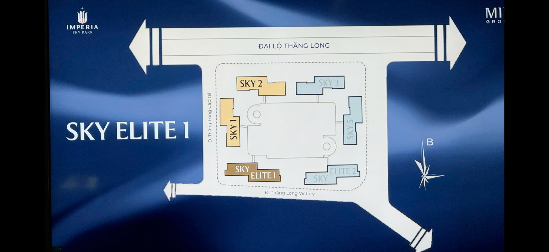 Tổng mặt bằng Imperia Sky Park